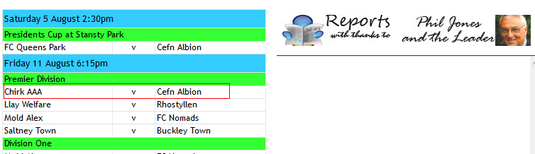 A Big Local Derby To Kick The New Season Off