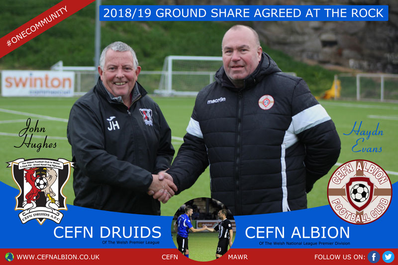 Albion Extend Stay at The Rock for 2018/19