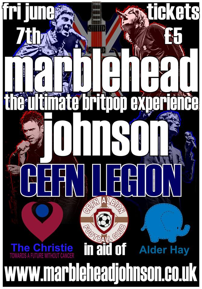Marblehead Johnson Tribute in aid of Alder hey and the Christie Hospital