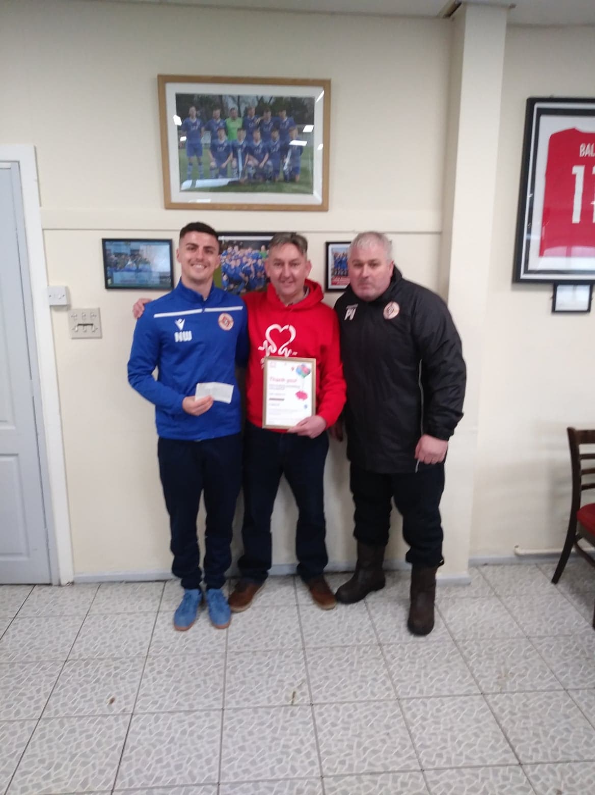 Cefn Albion raises £1,000 for the British Heart Foundation