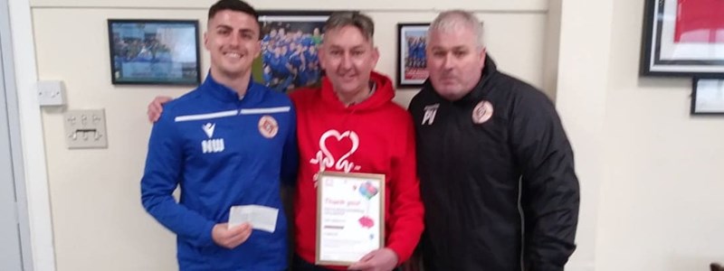Cefn Albion raises £1,000 for the British Heart Foundation
