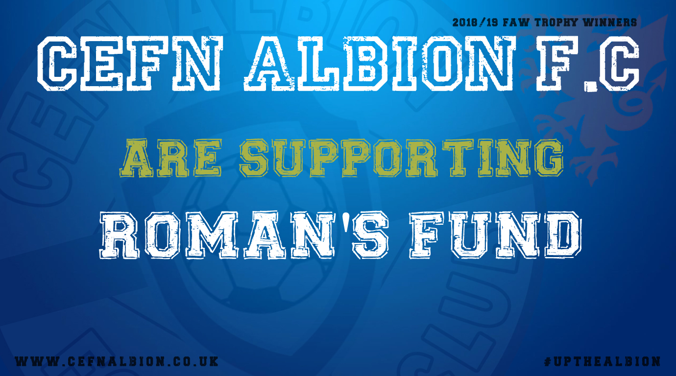Cefn Albion to Support Roman’s Fund
