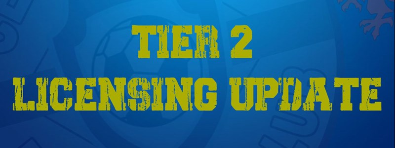 Tier 2 Licensing Update