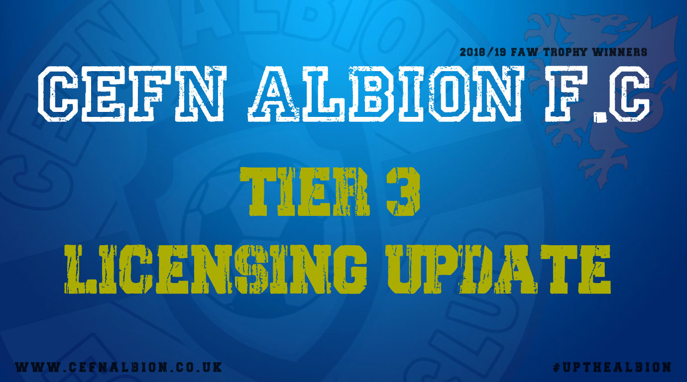 Tier 3 Licensing Update