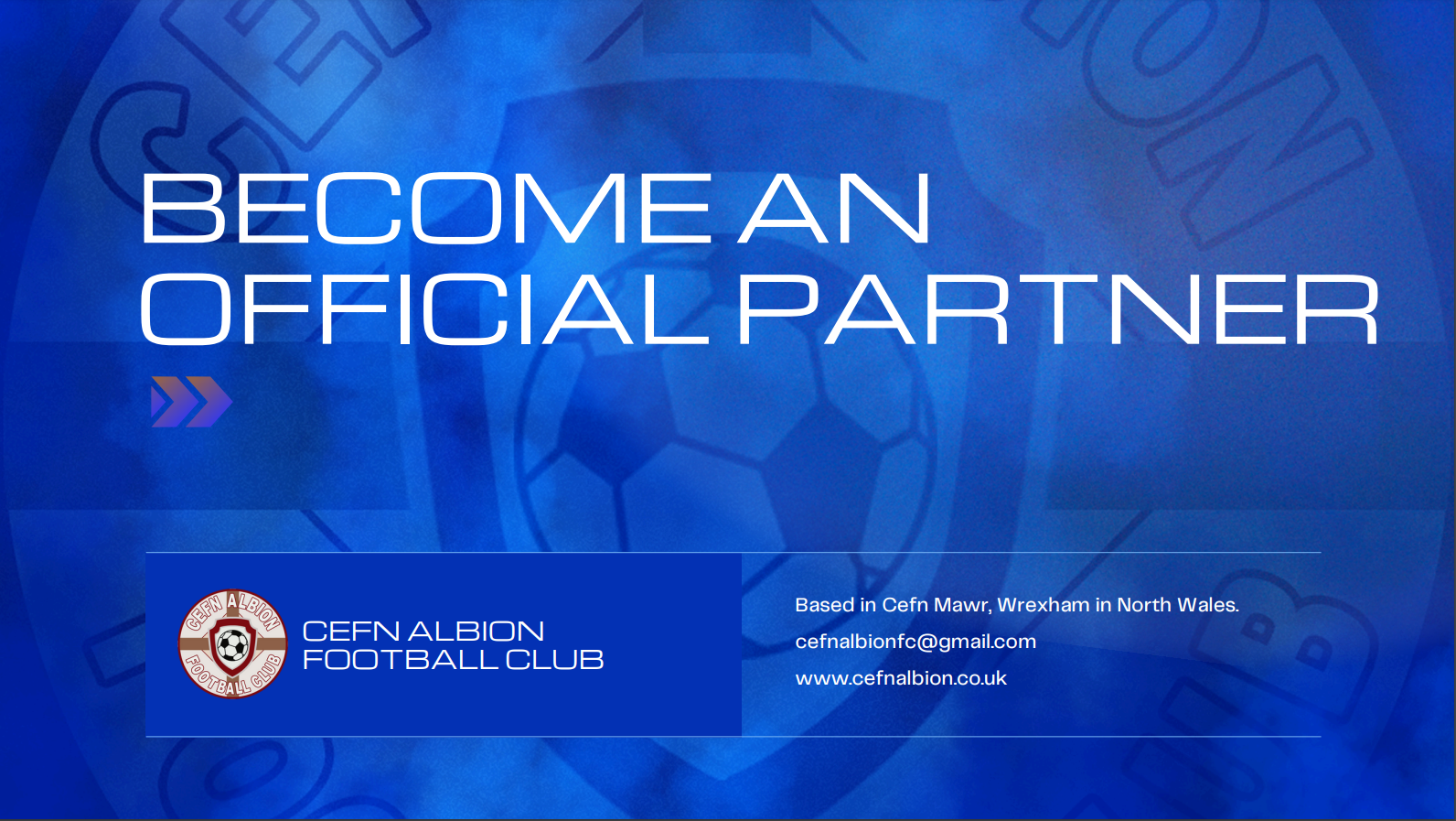 Join the Journey: Sponsorship Opportunities with Cefn Albion Football Club