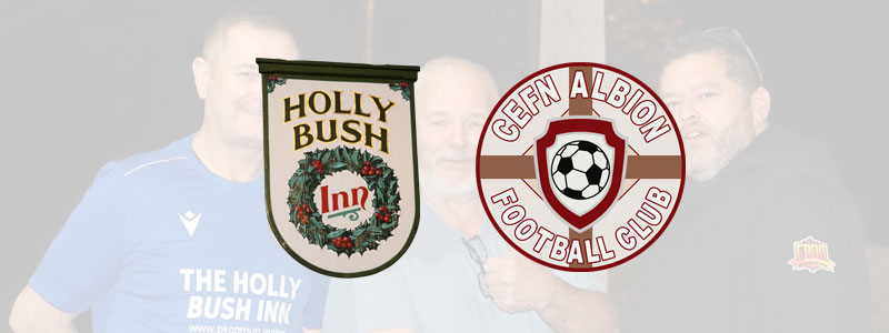 The Holly Bush Inn becomes a main partner of Cefn Albion